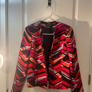 EUC Kasper Multi-color blazer size 6P